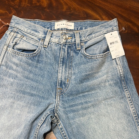 SLVRLAKE Women's Denim Straight Leg Jeans - Picture 1 of 6